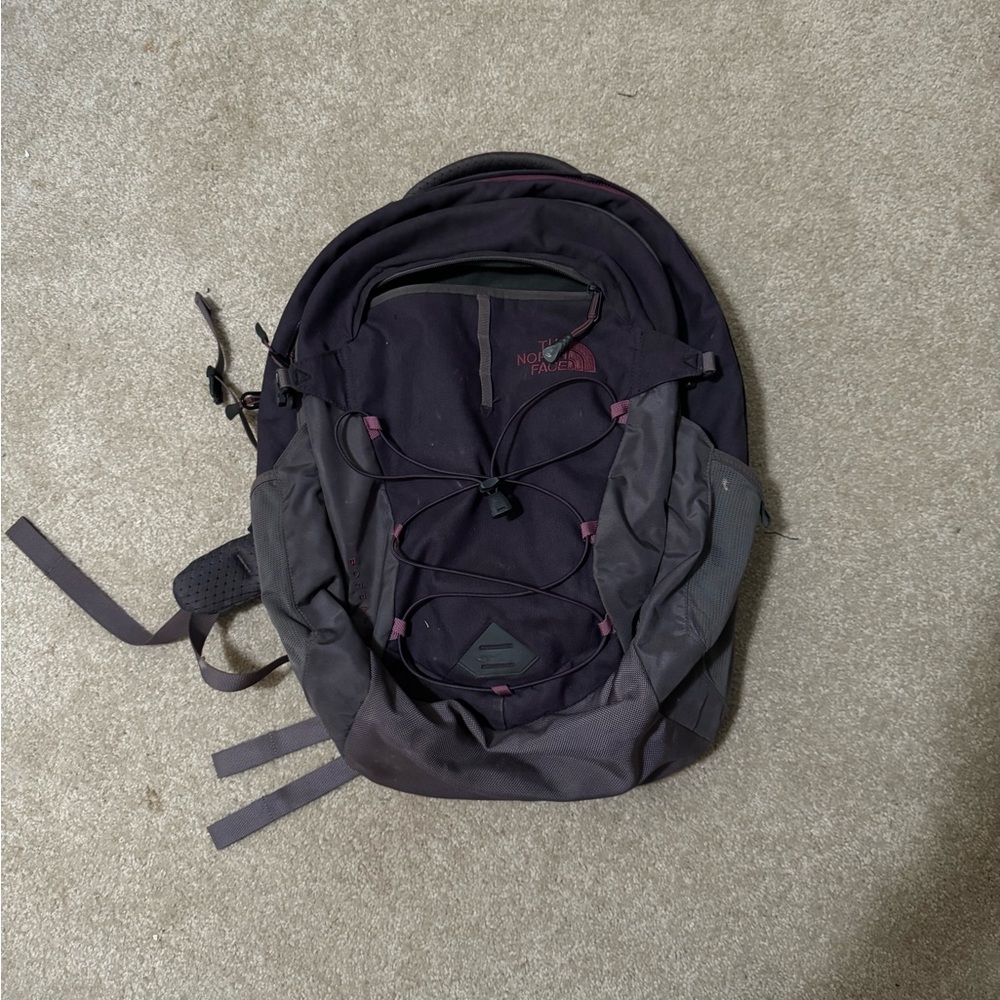 Purple Northface backpack